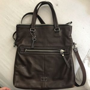 Fossil Dawson Foldover Tote
